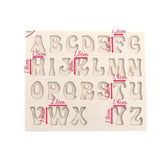 Molde Silicona Alfabeto Timoteo Mayúscula